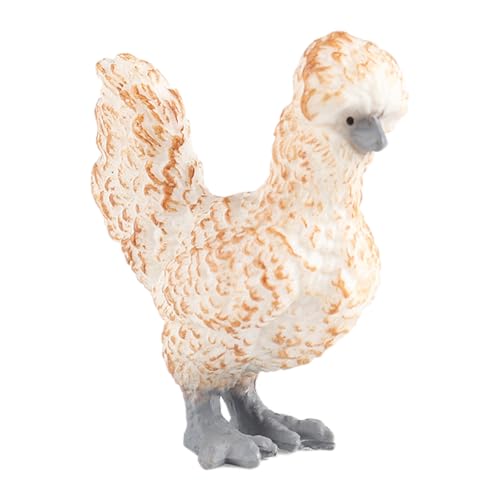 AENIMELY Polnische Hühnerfigur – Realistische weiße Bauernhof-Tierfiguren für Kinder – Feste Geflügel-Lernspielzeug, pädagogisches Geschenk, Bauernhof-Themen-Dekoration AENIMELY Polnische Hühnerfigur – Realistische weiße Bauernhof-Tierfiguren für Kinder – Feste Geflügel-Lernspielzeug, pädagogisches Geschenk, Bauernhof-Themen-Dekoration von AENIMELY
