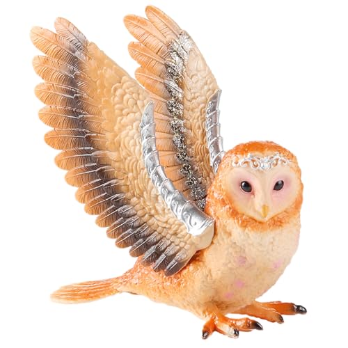 AENIMELY Realistische Fliegende Eule – Feste Vogelmodell-Figur für Kinder – Pädagogische Wildtier-Figuren, Kuchentopper, Natur-Geschenk-Dekoration AENIMELY Realistische Fliegende Eule – Feste Vogelmodell-Figur für Kinder – Pädagogische Wildtier-Figuren, Kuchentopper, Natur-Geschenk-Dekoration von AENIMELY