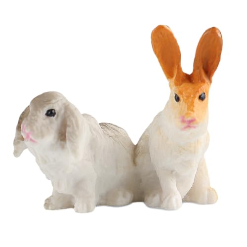 AENIMELY Realistische Hasenfigur – solide Bauernhoftierfiguren für Kinder – niedliche Kuchendekoration, Miniatur-Landschaft, Oster-Party-Dekoration, Lernspielzeug AENIMELY Realistische Hasenfigur – solide Bauernhoftierfiguren für Kinder – niedliche Kuchendekoration, Miniatur-Landschaft, Oster-Party-Dekoration, Lernspielzeug von AENIMELY