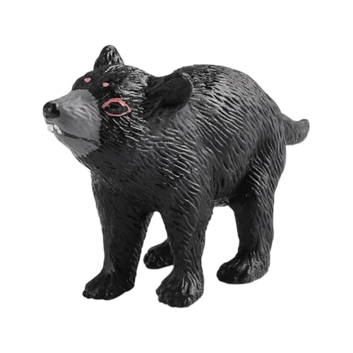 AENIMELY Realistische Tasmanischer Teufel-Figur – Feste Wildtier-Spielzeug für Kinder – Pädagogisches Modell, STEM-Lern-Geschenk, Kuchentopper, Partydekoration von AENIMELY