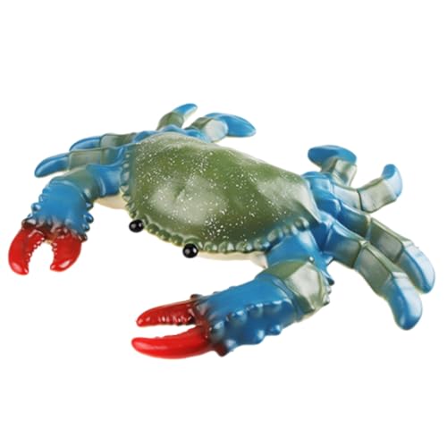 AENIMELY Realistische Weiche Gummi-Krabbe – Meerestier Lernspielzeug, Meeresleben Modellfiguren, Party-Dekoration für Kinder AENIMELY Realistische Weiche Gummi-Krabbe – Meerestier Lernspielzeug, Meeresleben Modellfiguren, Party-Dekoration für Kinder von AENIMELY