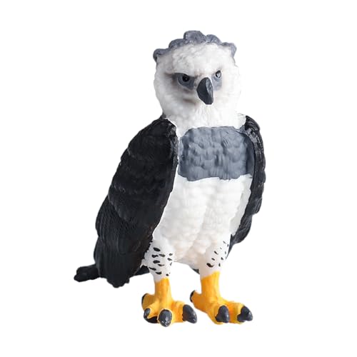AENIMELY Realistischer Steinadler – Feste Plastik-Seeadler-Modell für Kinder – Pädagogisches Wildtierspielzeug für Frühbildung, Kuchentopper, Wohnkultur von AENIMELY