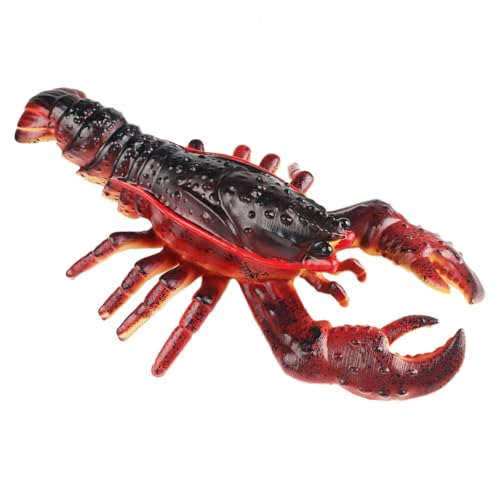 AENIMELY Roter Boston-Hummer, weiches Gummi, realistische Ozean-Tierfigur, Modell, Meereslebewesen-Figur für pädagogisches Spielen und Dekorieren AENIMELY Roter Boston-Hummer, weiches Gummi, realistische Ozean-Tierfigur, Modell, Meereslebewesen-Figur für pädagogisches Spielen und Dekorieren von AENIMELY