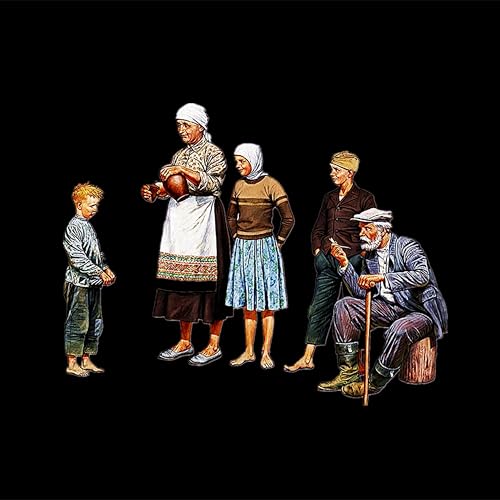 AERUIKJS 1/35 WWII European Household Personnel Resin Model Kit Unbemalter und unmontierter Soldat Resin Model Kit // F7u-4s1 von AERUIKJS