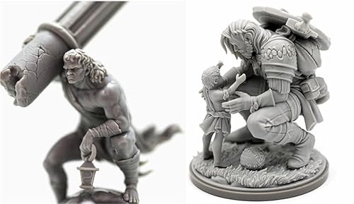 AERUIKJS 1/48 Ancient Samurai Warrior Resin Model Kit Unbemalt und unmontiert Soldier Resin Model Kit (2 Figuren) // F8u-7s11 von AERUIKJS