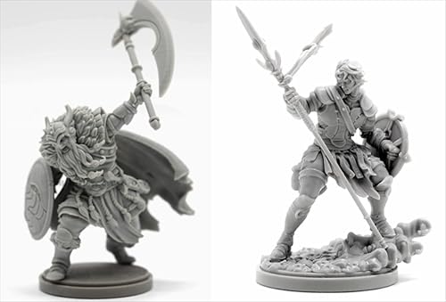 AERUIKJS 1/48 Ancient Samurai Warrior Resin Model Kit Unbemalt und unmontiert Soldier Resin Model Kit (2 Figuren) // F8u-7s24 von AERUIKJS