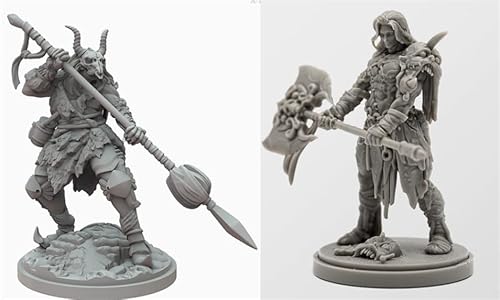 AERUIKJS 1/48 Ancient Samurai Warrior Resin Model Kit Unbemalt und unmontiert Soldier Resin Model Kit (2 Figuren) // F8u-7s57 von AERUIKJS