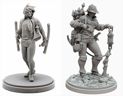 AERUIKJS 1/48 Ancient Samurai Warrior Resin Model Kit Unbemalt und unmontiert Soldier Resin Model Kit (2 Figuren) // F8u-7s58 von AERUIKJS