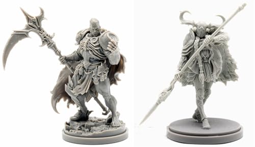 AERUIKJS 1/48 Ancient Samurai Warrior Resin Model Kit Unbemalt und unmontiert Soldier Resin Model Kit (2 Figuren) // F8u-7s62 von AERUIKJS