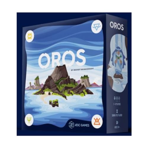 AESC Games Brettspiel Oros: Sammlerausgabe - Ab 14 Jahren, 1-4 Spieler, 30 Minuten Spielzeit pro Spieler von AESC Games