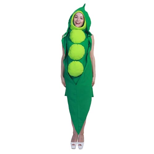 AEVIDKZOP Halloween Frontmann Kostüm für Herren und Damen, Erbsen-Strampler, Junggesellenabschieds Outfit, Fasching, Bad Taste, Weiß, Einheitsgröße AEVIDKZOP Halloween Frontmann Kostüm für Herren und Damen, Erbsen-Strampler, Junggesellenabschieds Outfit, Fasching, Bad Taste, Weiß, Einheitsgröße von AEVIDKZOP