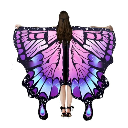 AEVIDKZOP Kostüm Outfit Herren und Damen, Schmetterling Mantel (mit Augenmaske + Tentakeln), Retro Karneval Trainingsanzug, Fasching, Bad Taste, Jogginganzug Outfit, Partykleidung von AEVIDKZOP