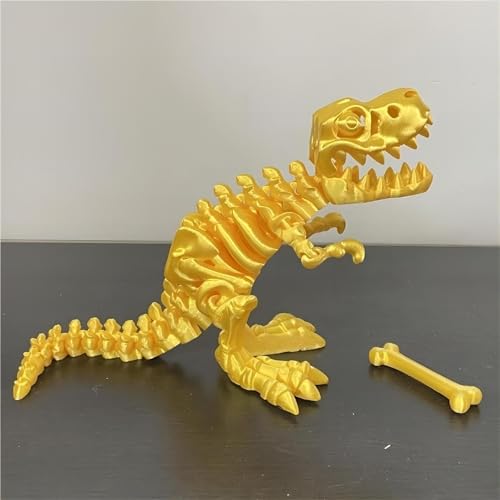 AEVIRAFL 3D-gedrucktes Dinosaurier-Skelett mit Beweglichen Gelenken – Flexibles Zappelspielzeug & Deko-Figur für Sammler, Kinder und Büro | Realistische 3D-Tiere zum Spielen, Lernen und Entspannen AEVIRAFL 3D-gedrucktes Dinosaurier-Skelett mit Beweglichen Gelenken – Flexibles Zappelspielzeug & Deko-Figur für Sammler, Kinder und Büro | Realistische 3D-Tiere zum Spielen, Lernen und Entspannen von AEVIRAFL