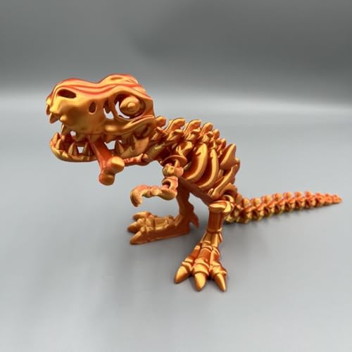 AEVIRAFL 3D-gedrucktes Dinosaurier-Skelett mit Beweglichen Gelenken – Flexibles Zappelspielzeug & Deko-Figur für Sammler, Kinder und Büro | Realistische 3D-Tiere zum Spielen, Lernen und Entspannen AEVIRAFL 3D-gedrucktes Dinosaurier-Skelett mit Beweglichen Gelenken – Flexibles Zappelspielzeug & Deko-Figur für Sammler, Kinder und Büro | Realistische 3D-Tiere zum Spielen, Lernen und Entspannen von AEVIRAFL