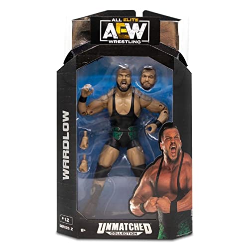 AEW Unmatched Unrivaled Luminaries Collection Wrestling Actionfigur (wählen Sie Wrestler) (Wardlow) von AEW