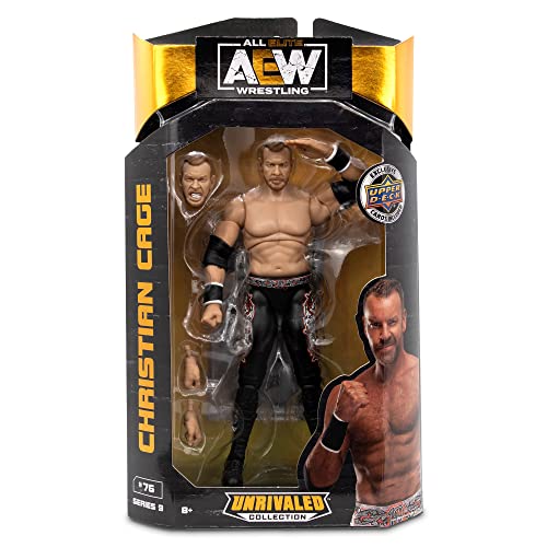 AEW Unmatched Unrivaled Luminaries Collection Wrestling Action Figure (Choose Wrestler) (Christian Cage) von AEW