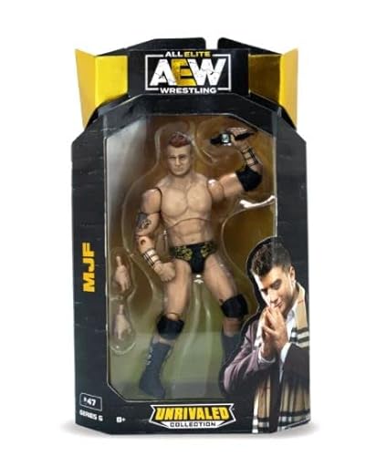 AEW Unmatched Unrivaled Luminaries Collection Wrestling Actionfigur (Wählen Sie Wrestler) (MJF (Serie 6)) von AEW