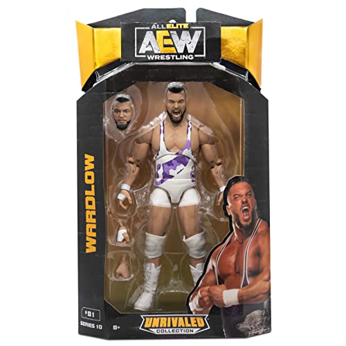 AEW Wardlow Unrivaled Collection Series 10 Actionfigur von AEW