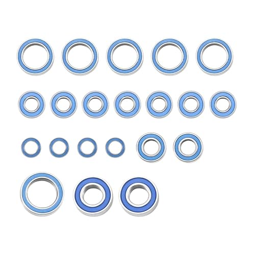 21-teiliges Dichtungslager-Kit for Traxxas Slash 4X4 VXL Rustler Stampede HQ727 Remo 1/10 RC Auto-Upgrade-Teile Zubehör von AFCAHEH