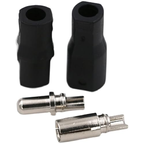 50 Paar Amass SH4.0 4,0 mm Rundstecker mit Schutzhüllen for RC-Akku, ESC-Motor, Hubschrauber, Boot, Quadcopter, FPV-Drohne(20 Pair) von AFCAHEH