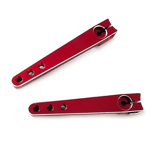 AFCAHEH 1,75 Zoll 2 Zoll Aluminiumlegierung Lenkung 25t Servoarm Horn for RC-Modellflugzeug RC Drone Roboter Pleuelarm Zubehör(1.75inch) von AFCAHEH