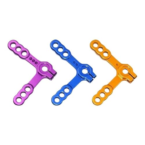 AFCAHEH 1 PC L-Form 23T/24T/25T CNC-Metall-RC-Servoarm JR Hitel Futaba Horn Super Heavy Duty Servoarme for RC-Zubehörersatz(23T JR Gold) von AFCAHEH