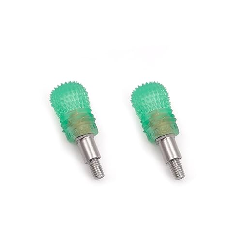 AFCAHEH 1 Paar FPV-Gimbal-Stick-Enden V3 M3L Anti-Rutsch-Joystick-Hebel-Wippkappe Sieben Farben Optional for RadioMaster Pocket-Zubehör(V3 M3L Green) von AFCAHEH