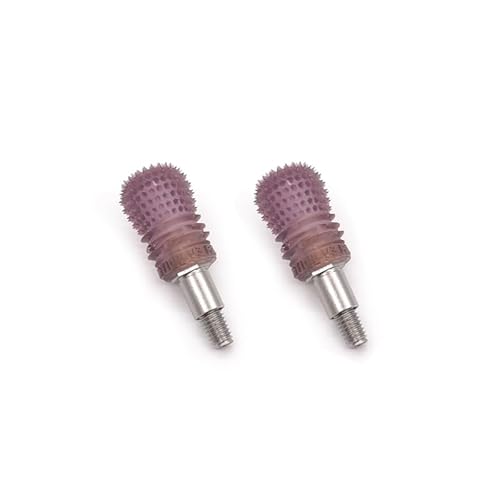 AFCAHEH 1 Paar FPV-Gimbal-Stick-Enden V3 M3L Anti-Rutsch-Joystick-Hebel-Wippkappe Sieben Farben Optional for RadioMaster Pocket-Zubehör(V3 M3L Purple) von AFCAHEH