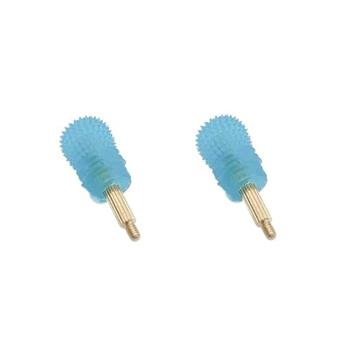 AFCAHEH 1 Paar Fernbedienungs-Joystick V3 Anti-Rutsch-Wippkappe Gimbal-Stick-Enden for iFlight Commando 8 FPV RC 2/3/Pro Zubehör(V3 Blue) von AFCAHEH