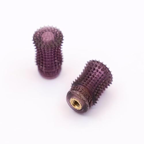 AFCAHEH 1 Paar Gimbal Stick Enden M4 Joystick Abdeckung RC Drone Fernbedienungen Rocker Schutz Zubehör for Boxer RadioMaster TX16 X12S(M4 Purple) von AFCAHEH