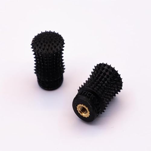 AFCAHEH 1 Paar RC-Drohnen-Fernbedienungen Daumen-Rocker-Stick-Enden Joystick-Hebelkappe M3 for Jumper T20 Futaba RadioMaster TX12/Zorro-Teile(M3 Black) von AFCAHEH