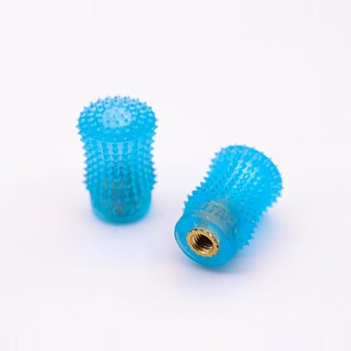 AFCAHEH 1 Paar RC-Drohnen-Fernbedienungen Daumen-Rocker-Stick-Enden Joystick-Hebelkappe M3 for Jumper T20 Futaba RadioMaster TX12/Zorro-Teile(M3 Blue) von AFCAHEH