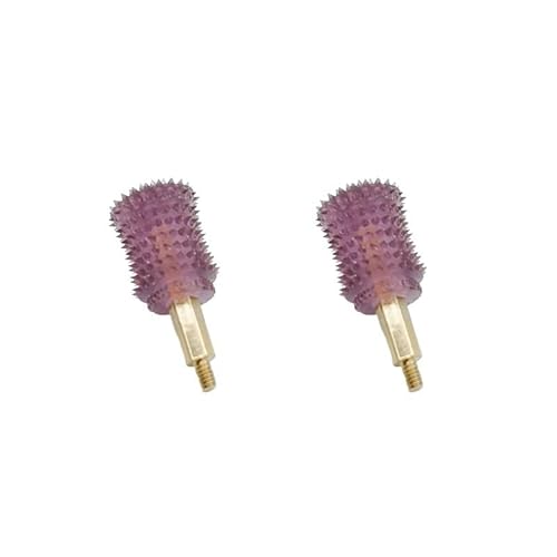 AFCAHEH 1 Paar V2 Gimbal Stick Enden Fernbedienung Daumen Rocker Joystick Steuerhebel for DJI FPV RC 2/RC 3/RC Pro iFlight Commando 8(V2 Purple) von AFCAHEH