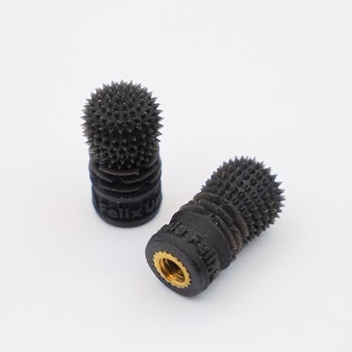 AFCAHEH 1 Paar V3 M3 Fernbedienung Gimbal Stick Enden Joystick Hebel Rocker Kappe for Jumper T20 Radiomaster TX12 DJI FPV Zubehör(M3 Black) von AFCAHEH