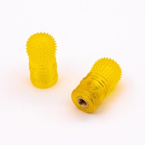 AFCAHEH 1 Paar V3 M3 Fernbedienung Gimbal Stick Enden Joystick Hebel Rocker Kappe for Jumper T20 Radiomaster TX12 DJI FPV Zubehör(M3 Yellow) von AFCAHEH