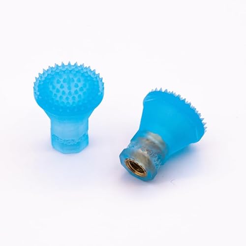 AFCAHEH 1 Paar V4 M3 Rocker Kappe Gimbal Stick Enden Abdeckung RC Drone Fernbedienung Joystick Hebel Teile for Radiomaster TX12 Jumper t20 T15(M3 Blue) von AFCAHEH