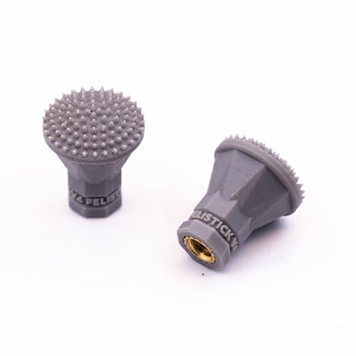 AFCAHEH 1 Paar V4 M3 Rocker Kappe Gimbal Stick Enden Abdeckung RC Drone Fernbedienung Joystick Hebel Teile for Radiomaster TX12 Jumper t20 T15(M3 Gray) von AFCAHEH