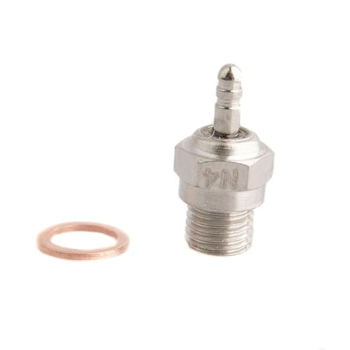 AFCAHEH 1 Pcs Universal #8 Glow Plug N3 N4 Funken Nitro Motor Teile for HSP RC Auto Teil(N4) von AFCAHEH