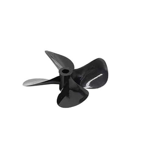 AFCAHEH 1 Stück for RC-Bootspropeller, hoher Schub, 4-Blatt-Propeller, positives und umgekehrtes Paddel, passend for RC-Köderboot, Schleppnetzboot, DIY-Schiffsteile(D60mm Reverse) von AFCAHEH