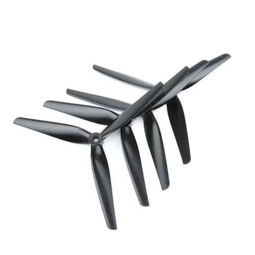 AFCAHEH 10 Paare (10CW + 10CCW) 8X4X3 8040 3-Blatt-Propeller aus schwarzem Glasfaser-Nylon for 8-Zoll-Multirotor-FPV-Drohnen der X-Klasse von AFCAHEH