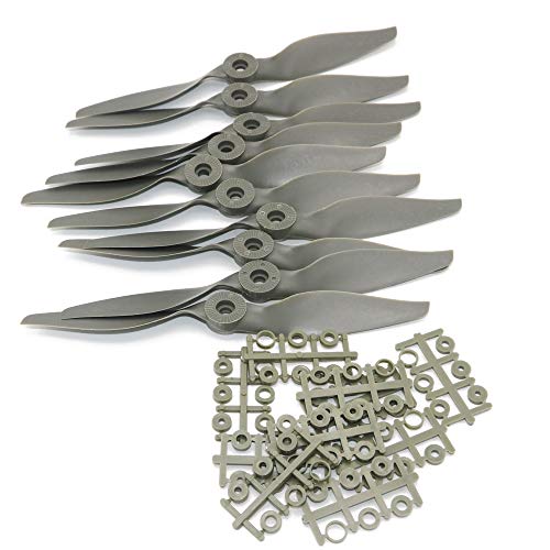 AFCAHEH 10 Teile/los APC Propeller Messer Pferd paddel (14X7 13X6,5 12X6 11X5,5 10X7 8X6 8X4 7X5 6X4 for wählen) Großhandel(11 x 5.5) von AFCAHEH