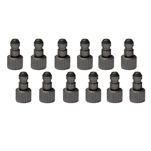 AFCAHEH 12 Stück Kraftstofftank-Schottwand D4.5mm Ölleitungsstopper for DIY RC Benzinflugzeug Engieen Fixwing Kraftstoffstrahlboote 3-4mm Schlauchteile(Gray X 12pcs) von AFCAHEH