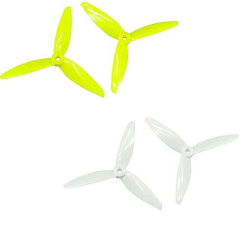 AFCAHEH 16 Stück/Los 5150 5 Zoll 3-Blatt-Propeller CW CCW for RC FPV Racing Freestyle Drone 2204 Motor (8 Paar) von AFCAHEH