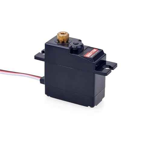 AFCAHEH 17G 3,5KG Metallgetriebe Digital Servo und Metall Servo Arm S0017M for WPL C14 C24 MN D90 MN99S RC Auto Upgrade Teile, 3 AFCAHEH 17G 3,5KG Metallgetriebe Digital Servo und Metall Servo Arm S0017M for WPL C14 C24 MN D90 MN99S RC Auto Upgrade Teile, 3 von AFCAHEH