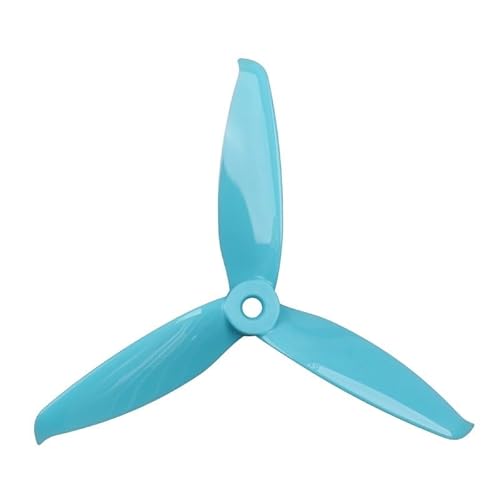 AFCAHEH 2 Paar 7-Farben for 5152 5.1x5.2 FPV PC 3-Propeller Prop Blade for CW CCW Welle durch die Maschine mehr Spezialmotor 2206(Blue 2pair) von AFCAHEH