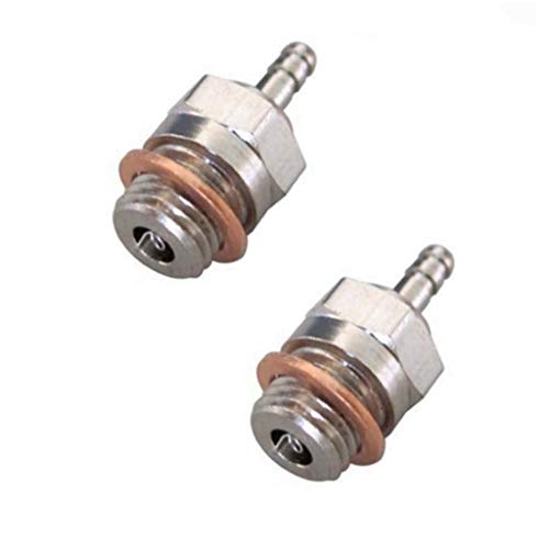 AFCAHEH 2 STÜCKE Glühkerze N3 Heißer 70117 Kompatibel for Trax-xas Kyosho HSP HPI Re-dcat for 1/8 1/10 RC Nitro Motoren Auto LKW Buggy(2PCS-N4) von AFCAHEH