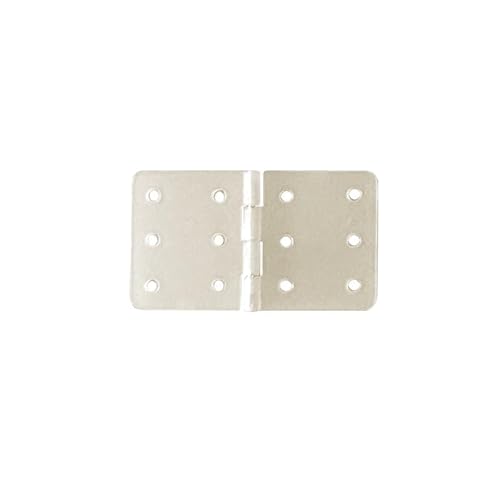 AFCAHEH 20 Pcs Nylon Pinned Scharniere Coloe Weiß/Grau/Schwarz for RC Elektrische Flugzeuge Teile Schaum Modell Ersatz Zubehör(20 pcs) von AFCAHEH