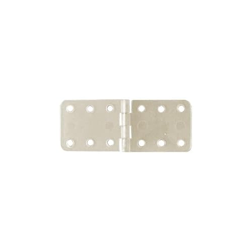 AFCAHEH 20 Pcs Nylon Pinned Scharniere Coloe Weiß/Grau/Schwarz for RC Elektrische Flugzeuge Teile Schaum Modell Ersatz Zubehör(20 pcs mini White) von AFCAHEH