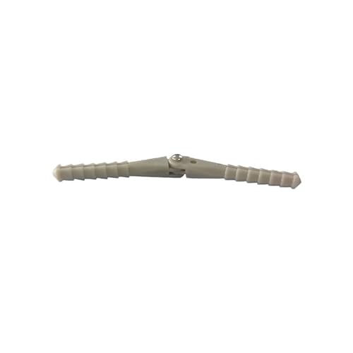 AFCAHEH 20 Stück Kunststoff-Nadelscharnierstifte, Drehgelenke und runde Scharniere, Stichstifte for RC-Flugzeuge, Modellflugzeugzubehör(20 pcs D2.5x43) von AFCAHEH