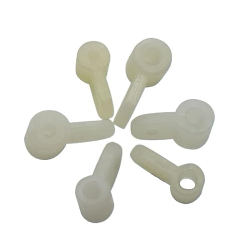 AFCAHEH 20 Stück for Nylon-Lenkarme, Anschluss, Kipphebel/Aufhängungskopf, seitliches Loch 1,7/2/2,5/2,8 mm for RC-Flugzeugmodellzubehör(20 pcs 2x6x7.5) von AFCAHEH